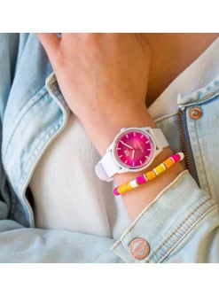 Montre Ice solar power coral reef small