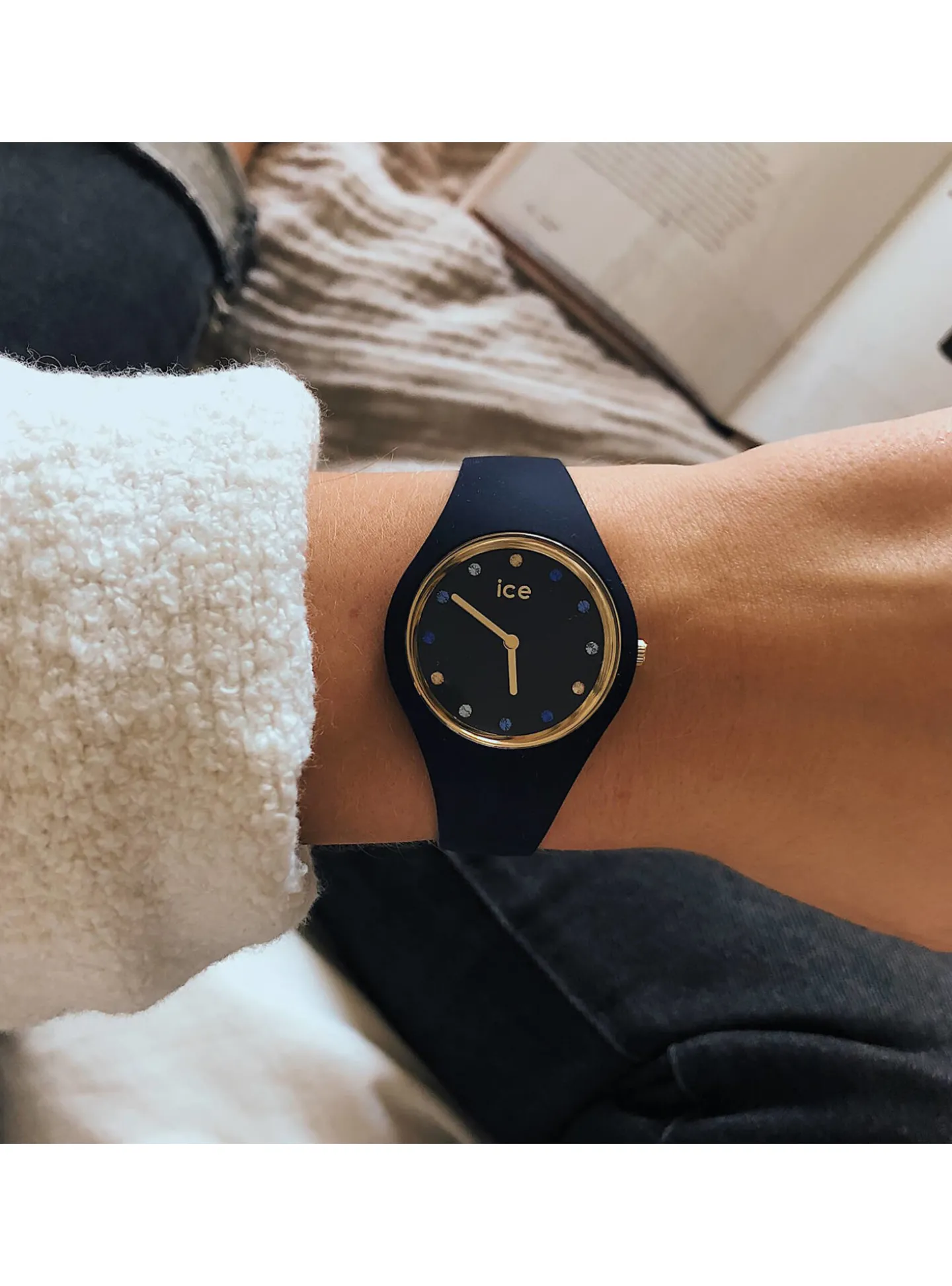 Montre Ice Swatch Ice cosmos blue shades small