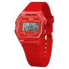 Montre Ice Watch digit retro Red passion Clear Small