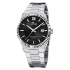 Montre Lotus acier cadran noir