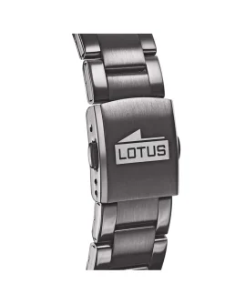 Montre Lotus connectée acier bicolore