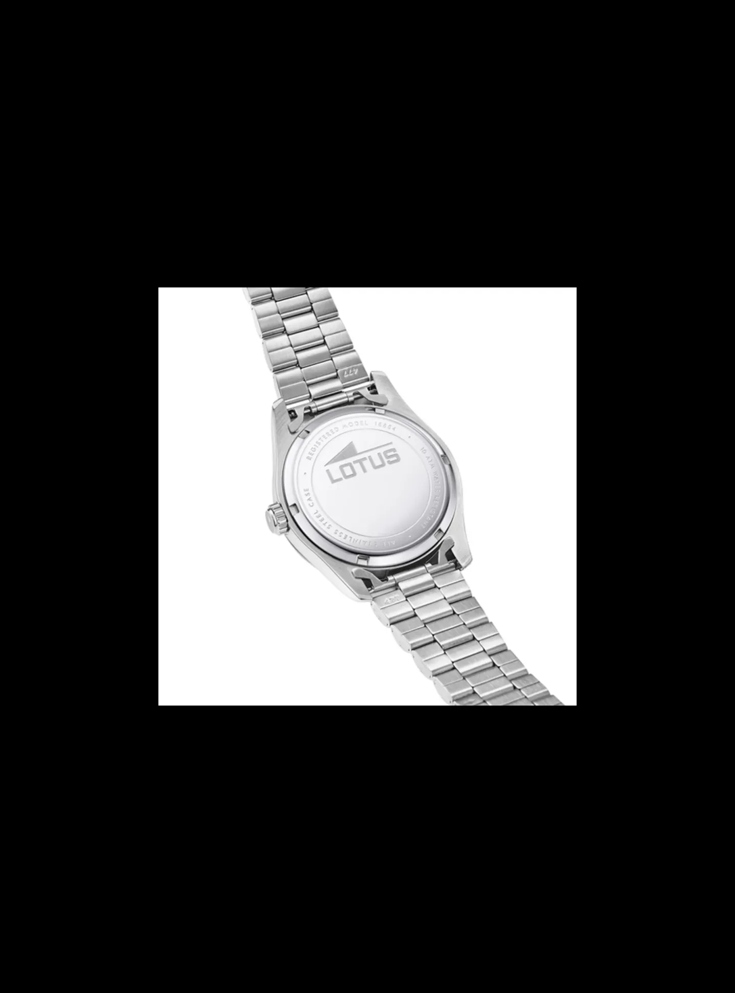 Montre Lotus Freedom acier cadran noir