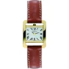 Montre Michel Herbelin dame 5e Avenue cuir gold