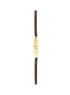 Montre Michel Herbelin dame 5e Avenue cuir gold