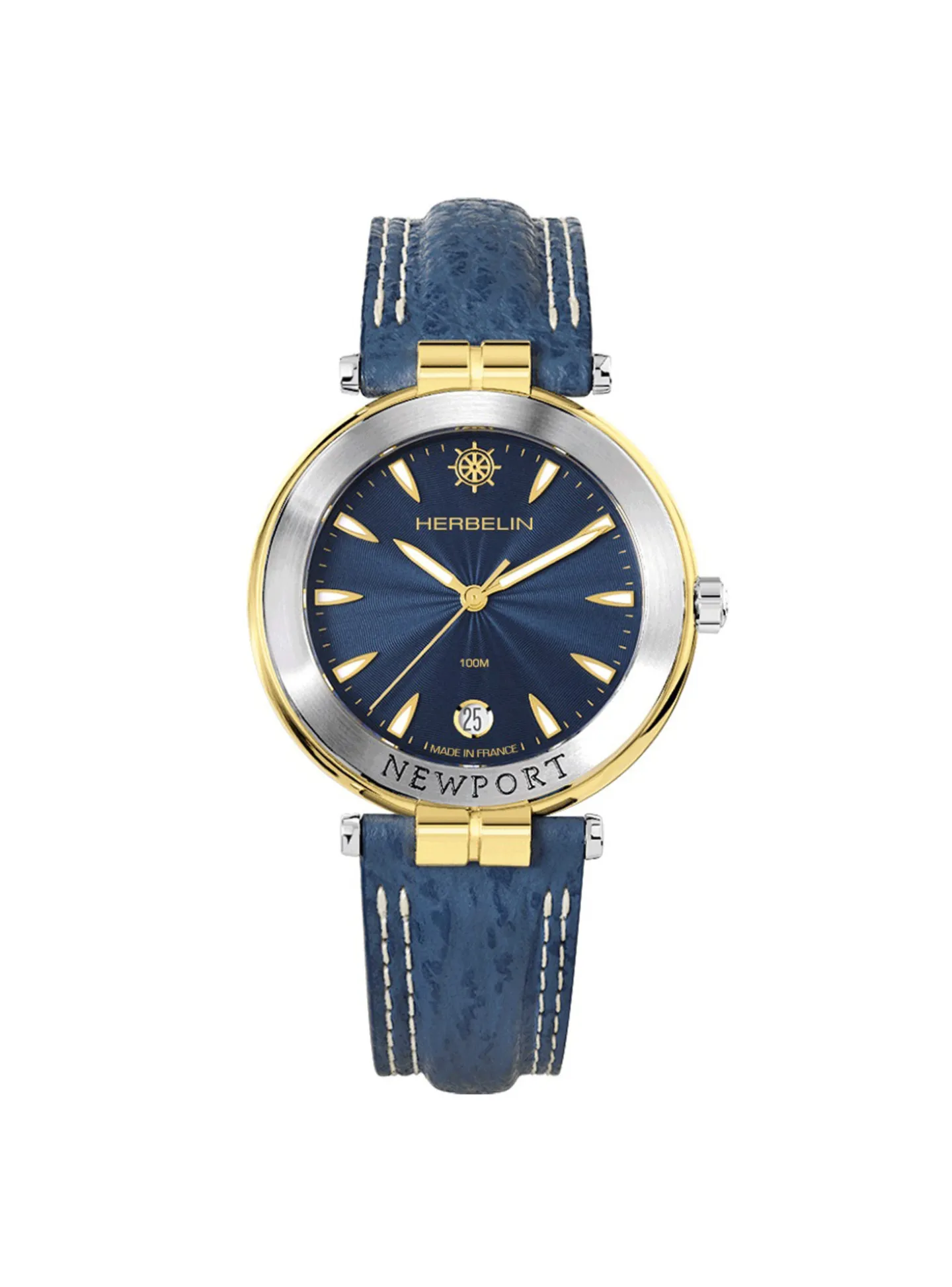 Montre Newport Originals Cuir Bi color