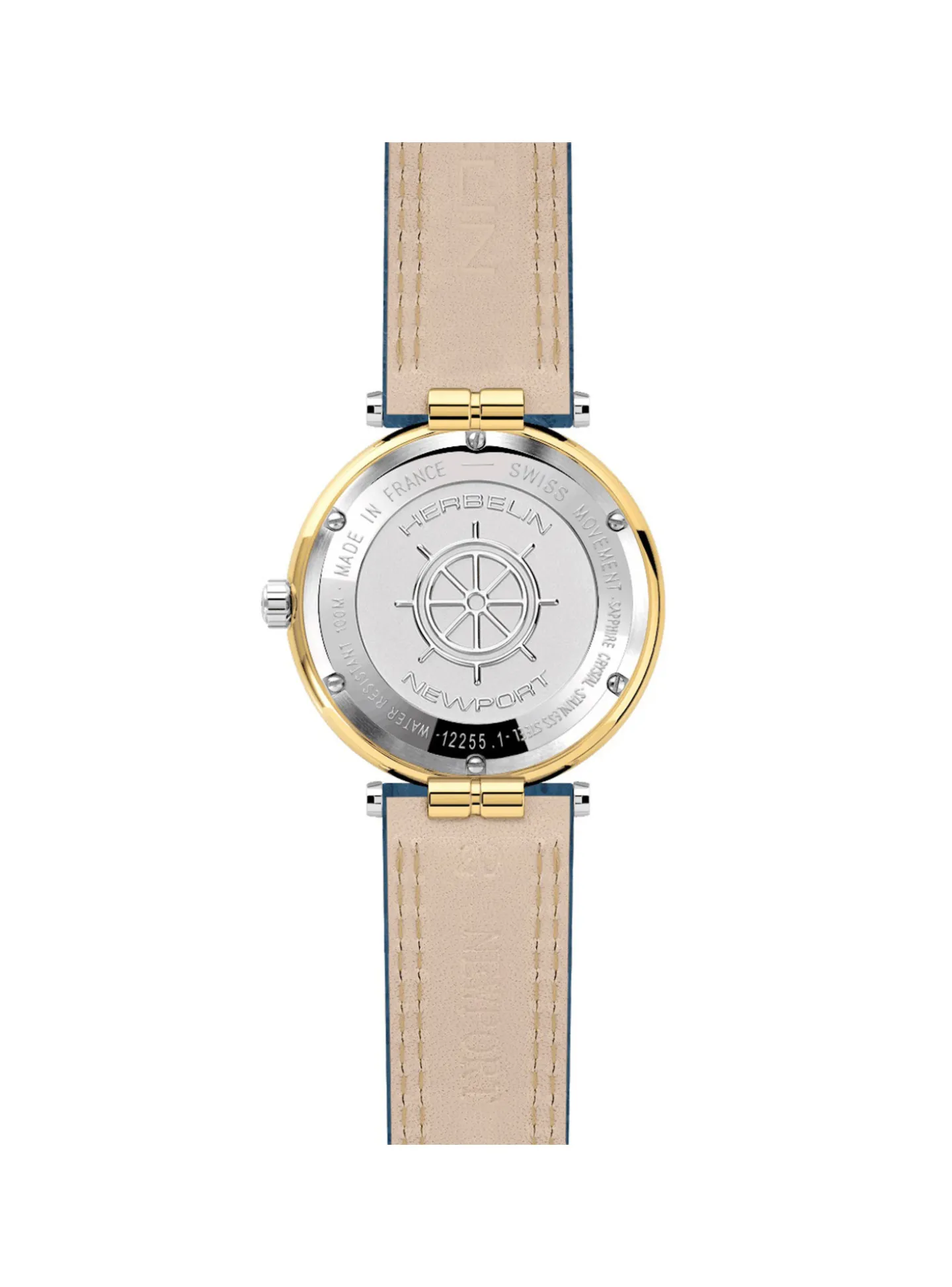 Montre Newport Originals Cuir Bi color