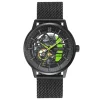 Montre Pierre Lannier automatique Paddock acier noir