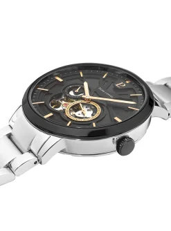Montre Pierre Lannier automatique Trio acier