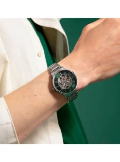 Montre Pierre Lannier Automatic acier cadran vert