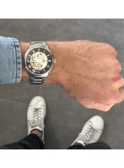 Montre Pierre Lannier automatique acier