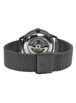 Montre Pierre Lannier automatique Paddock acier noir