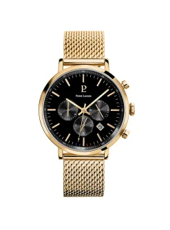 Montre Pierre Lannier chrono mailanais doré_x005f_x000D_collection Baron