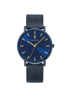 Montre Pierre Lannier Essential acier milanais bleu