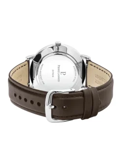 Montre Pierre Lannier Essential cadran bleu cuir