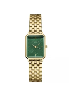 Montre Rosefield Octagon XS émeraude
