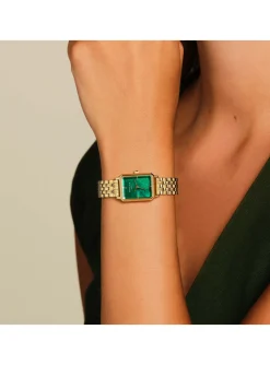 Montre Rosefield Octagon XS émeraude