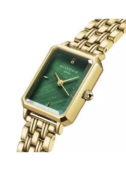 Montre Rosefield Octagon XS émeraude