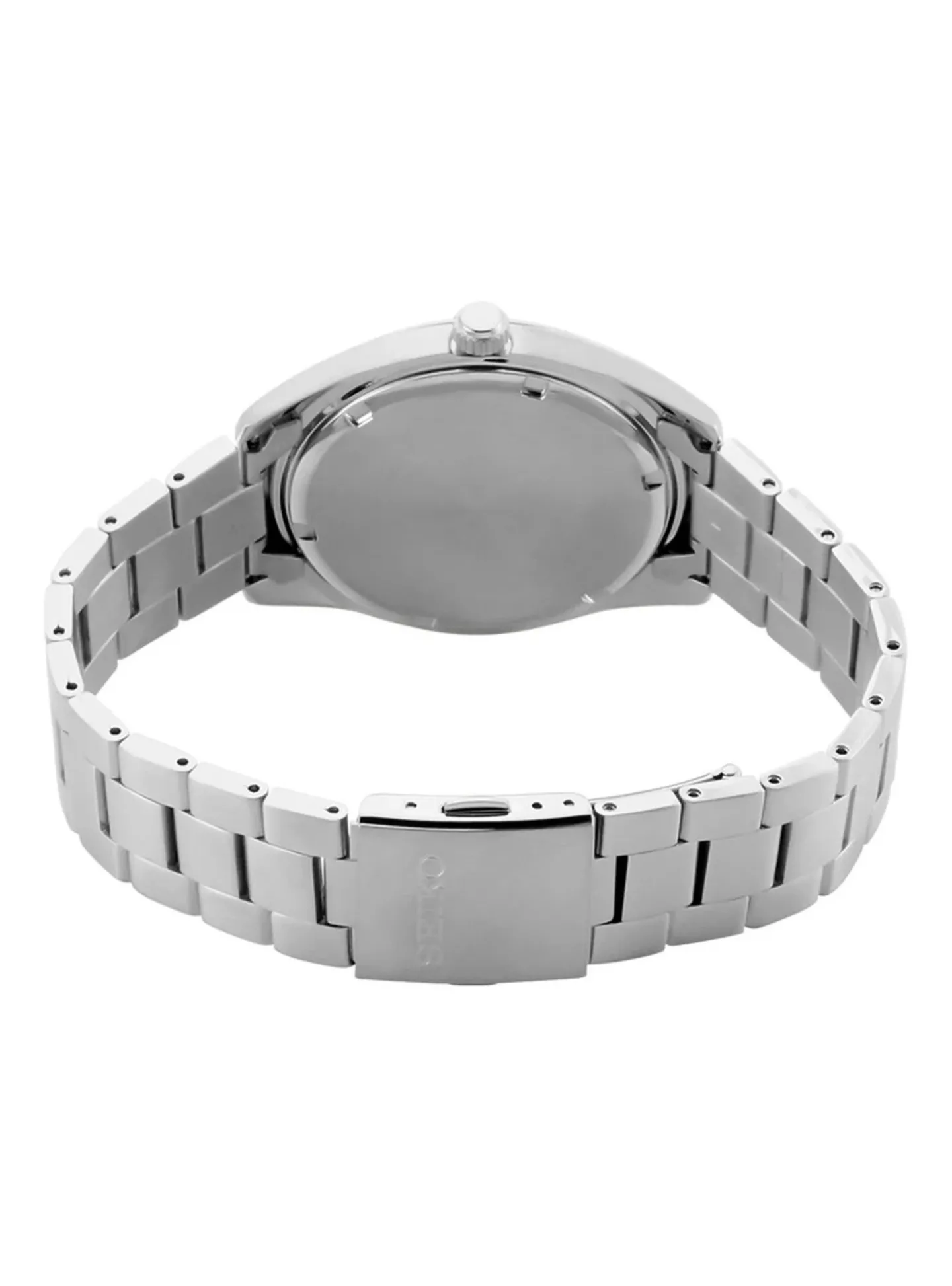 Montre Seiko acier cadran bleu jour/date_x005f_x000D_collection classique