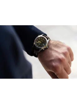 Montre Seiko automatique Prospex Alpinist_x005f_x000D_cuir marron