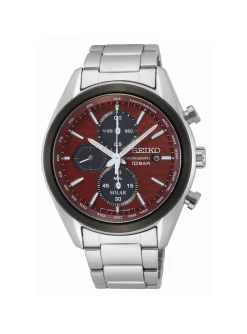 Montre Seiko chrono solaire Macchina Sportiva