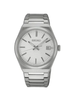 Montre Seiko Classique acier bracelet intégré