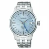 Montre Seiko Presage automatic cocktail GMT_x005f_x000D_fond bleu clair