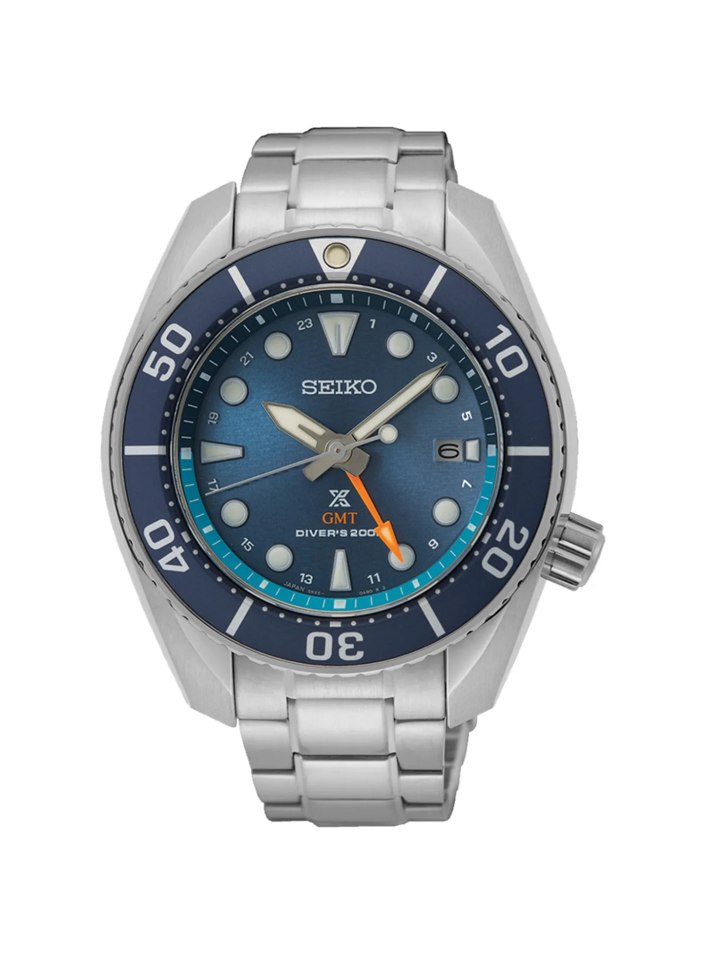 Montre Seiko Prospex GMT solaire acier