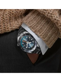 Montre Seiko Prospex GMT solaire acier