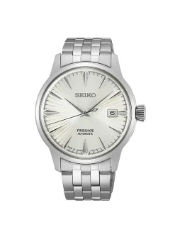 Montre seiko Présage automatique Cocktail Martini_x005f_x000D_cadran blanc