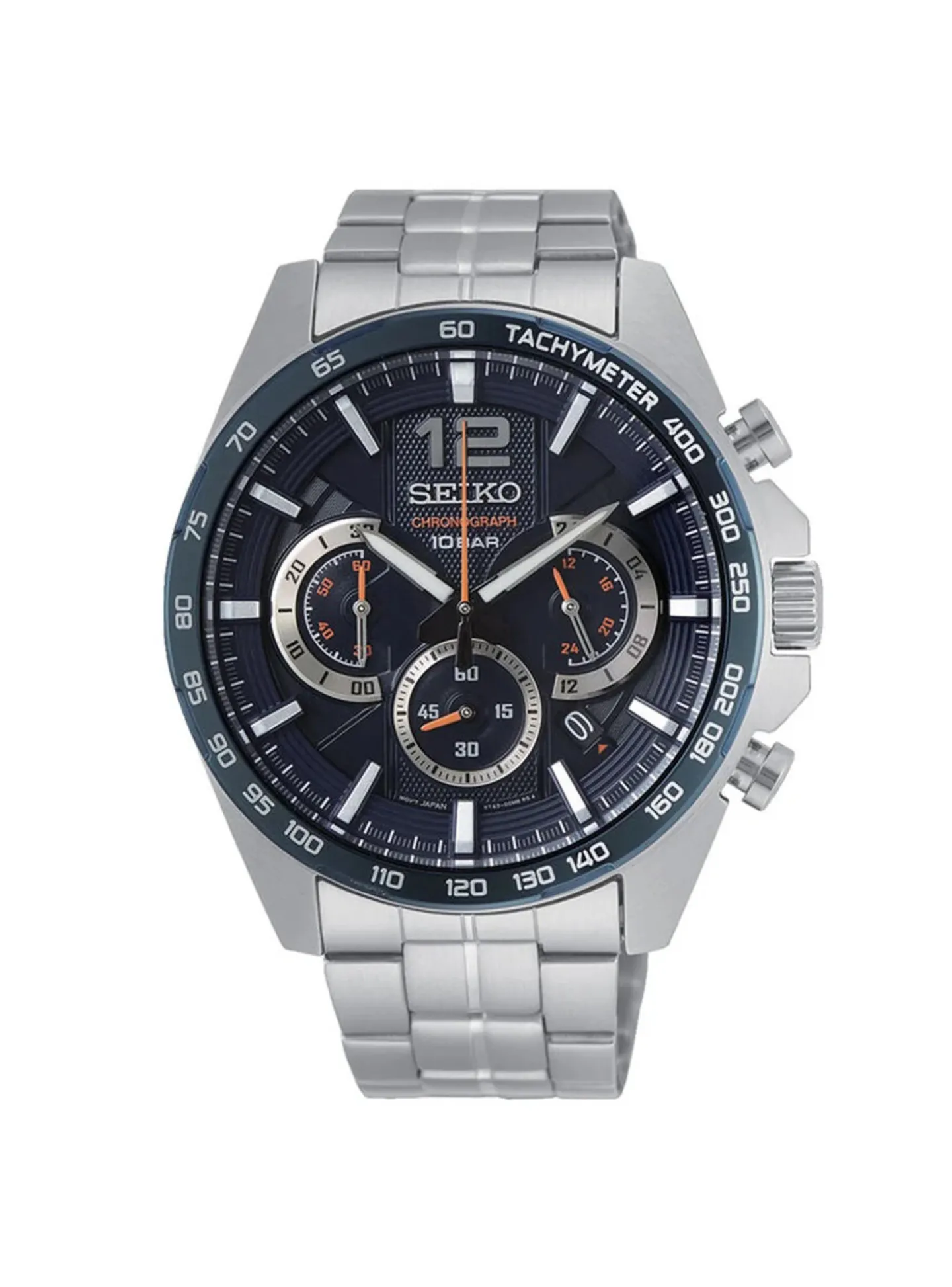 Montre Seiko Sport chrono acier