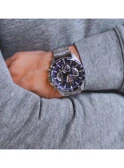 Montre Seiko Sport chrono acier