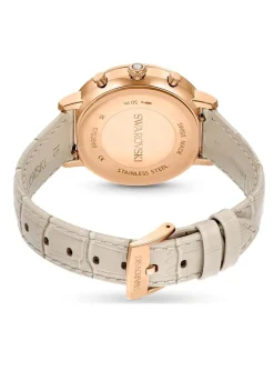 Montre Swarovski Chrono taupe