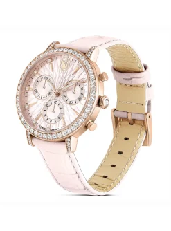 Montre Swarovski Matrix Chrono rose