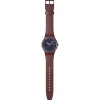 Montre Swatch Burgundy Berry