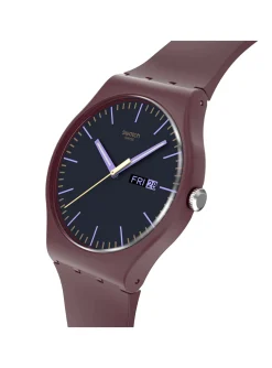 Montre Swatch Burgundy Berry