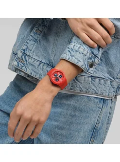 Montre Swatch chrono Primarily Red