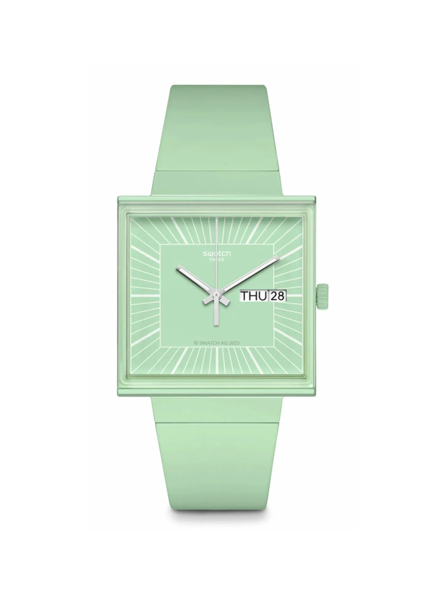 Montre Swatch What If Mint ?