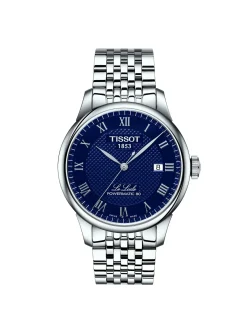 Montre Tissot automatique Le Locle cadran bleu