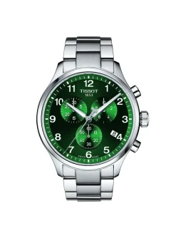 Montre Tissot Chono XL Classic acier cadran vert