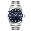 Montre Tissot Gentleman acier cadran bleu