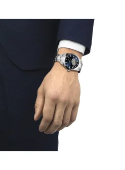 Montre Tissot Gentleman automatic cadran bleu