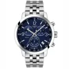 Montre Tissot PRC 200 chrono acier cadran bleu