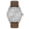 Montre Tissot PRC 100 Solar cuir marron