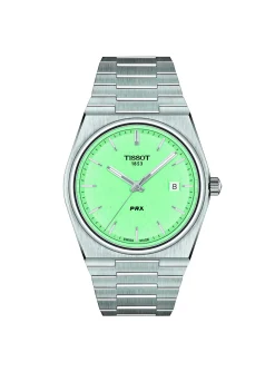 Montre Tissot PRX acier cadran vert clair