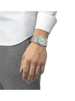Montre Tissot PRX acier cadran vert clair
