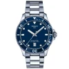 Montre Tisssot Seastar 1000 cadran bleu