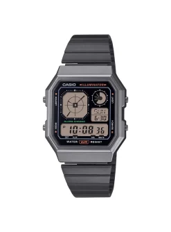 Montre unisex Casio Vintage acier noir