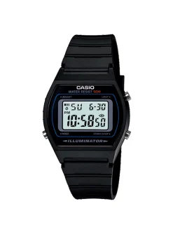 Montre unisexe Casio résine noire Timeless