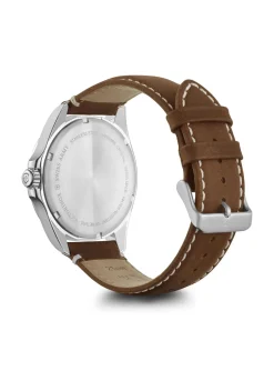 Montre Victorinox FieldForce cuir marron