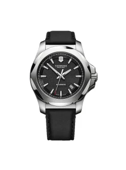Montre Victorinox I.N.O.X Mechanical cuir noir_x005f_x000D_coffret avec couteau